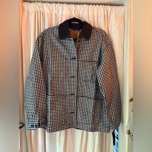 GAP x Doen Gingham Denim Jacket NWT